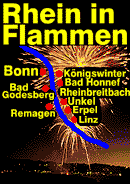 Rhein in Flammen bei Bonn, � WHO