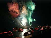 Firework Rhine in Flames, Oberwesel, Rhine river, 1999-11-09-47-oberwesel-450,  2000 WHO